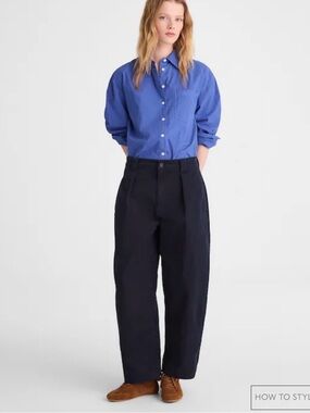 NWT The Barrel-Leg Chino Pant 28T